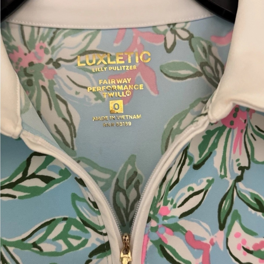 NWOT Lilly Pulitzer UPF 50+ Luxletic Kathy Scallop Dress Multicolor 0 💗RARE!!💗 - Picture 10 of 11